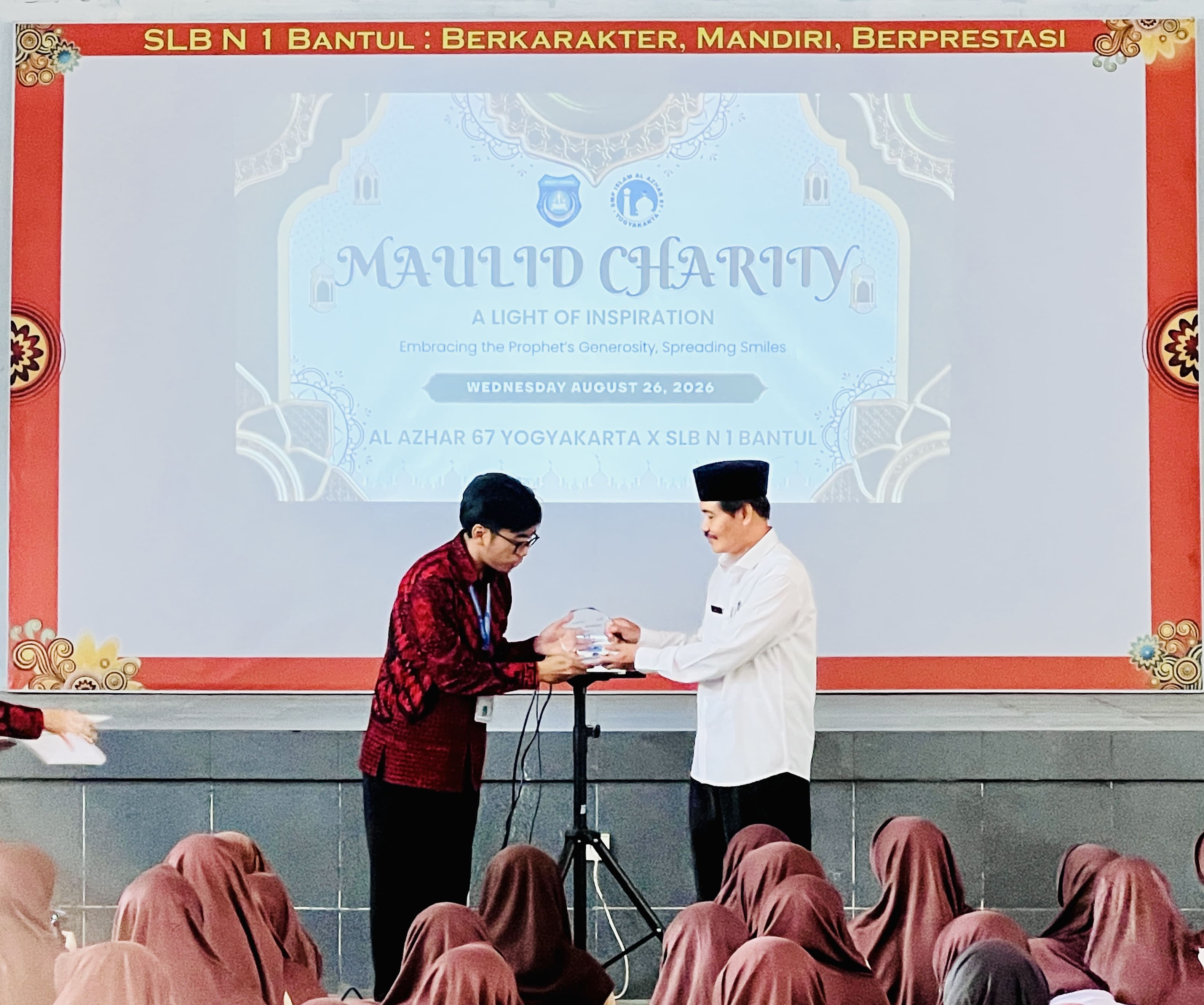 🌙  MAULID CHARRY 2026: Belajar, Berbagi, dan Saling Memahami “Al Alzhar 67 X Kaliba”